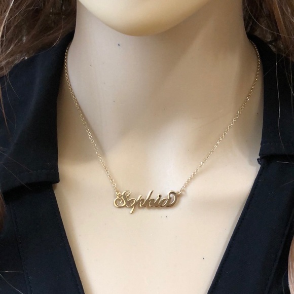 Personalized Gold/Silver Name Necklace - Sophia